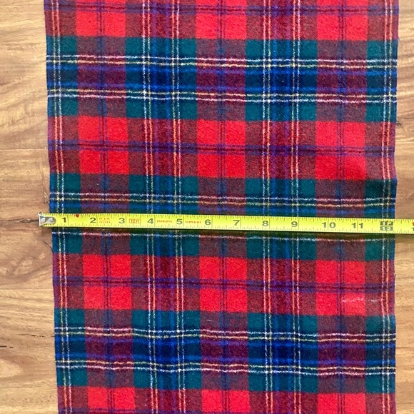VTG Pendleton Plaid Wool Tartan Scarf - Picture 9 of 9